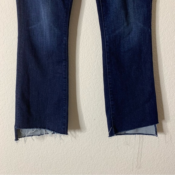 Mother Womens The Insider Crop Step Fray off limits blue 26 - Picture 3 of 13